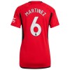 Virallinen Fanipaita Manchester United Martinez 6 Kotipelipaita 2023-24 - Naisten